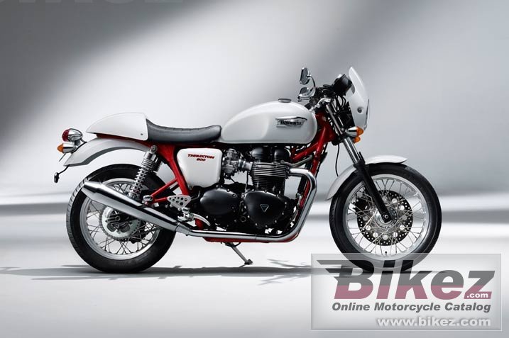 Big Triumph thruxton se picture and wallpaper from Bikez.com